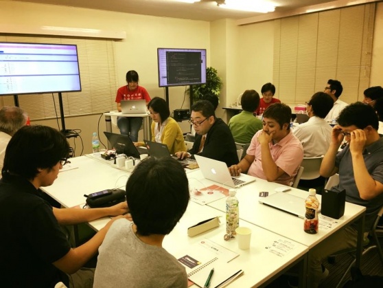 (写真)後半の勉強会の風景