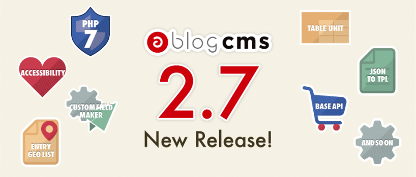 a-blog cms Ver. 2.7 イメージ